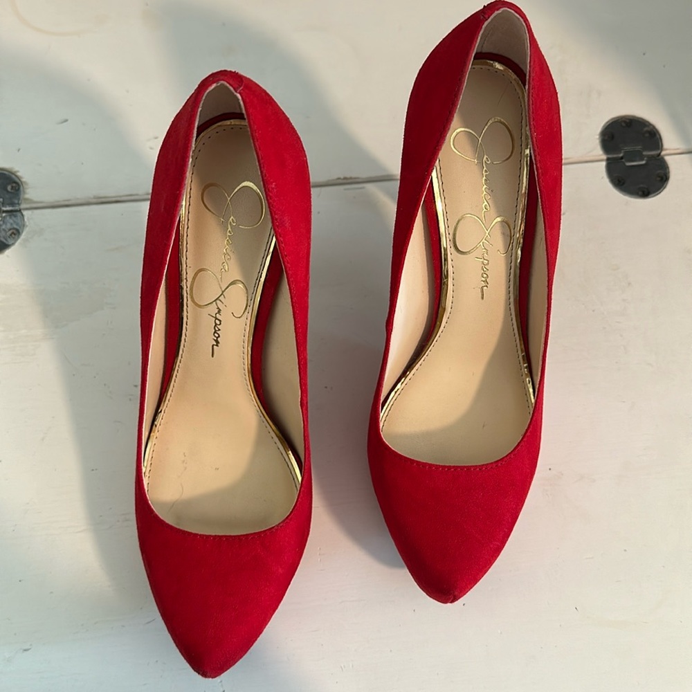 Jessica Simpson Red Heels